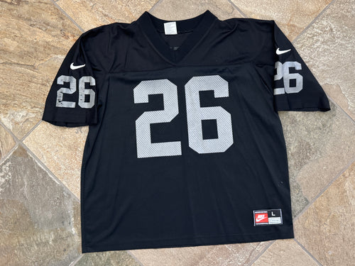 Vintage Oakland Raiders Napoleon Kaufman Nike Football Jersey, Size Large