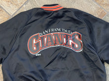 Load image into Gallery viewer, Vintage San Francisco Giants Locker Line Satin Baseball Jacket, Size Large