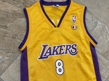 Load image into Gallery viewer, Vintage Los Angeles Lakers Kobe Bryant Champion Basketball Jersey, Size Youth Medium, 10-12