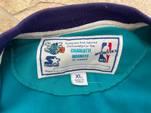 Load image into Gallery viewer, Vintage Charlotte Hornets Starter Warmup Basketball Jacket, Size XL