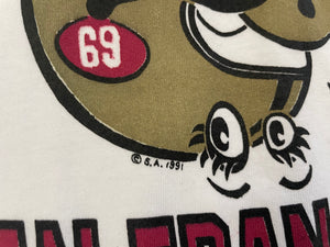 Vintage San Francisco 69ers 49ers Football TShirt, Size XL