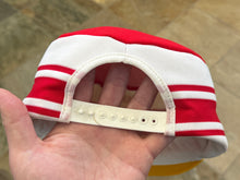 Load image into Gallery viewer, Vintage Kansas City Chiefs AJD Pill Box Snapback Football Hat