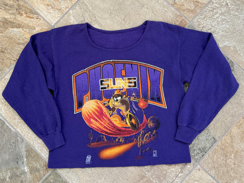 Vintage Phoenix Suns Taz Looney Tunes Basketball Sweatshirt, Size Large