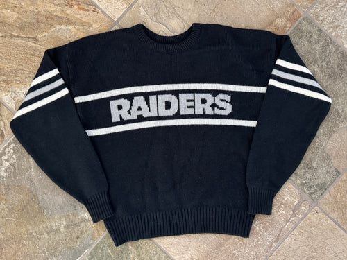 Vintage Los Angeles Raiders Cliff Engle Sweater Football Sweatshirt, Size Large