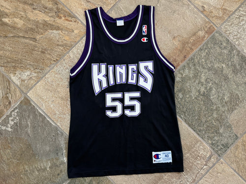 Vintage Sacramento Kings Jason Williams Champion Basketball Jersey, Size 40, Medium