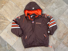 Load image into Gallery viewer, Vintage Cleveland Browns Starter Parka Football Jacket, Size Large