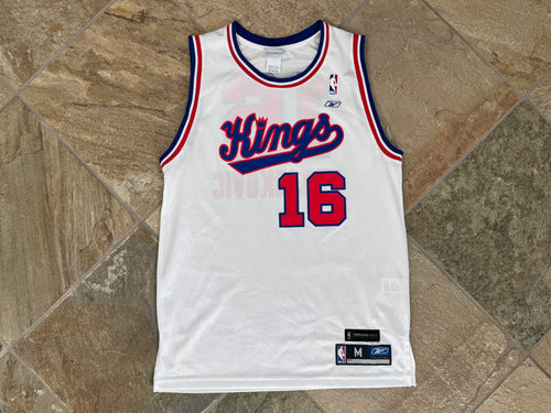 Vintage Sacramento Kings Peja Stojakovic Reebok Basketball Jersey, Size Medium