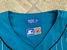 Load image into Gallery viewer, Vintage San Jose Sharks Starter Pinstripe Hockey Jersey, Size XL