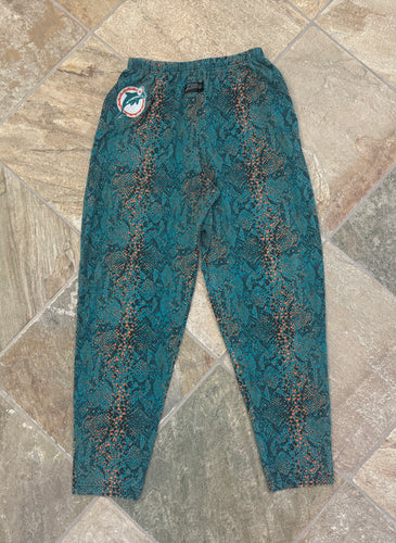 Vintage 90s Miami Dolphins Zubaz Football Pants, Size Large