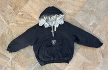 Load image into Gallery viewer, Vintage Oakland Raiders Pro Player Reversible Parka Football Jacket, Size XL