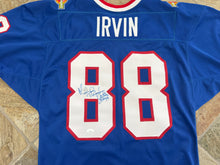 Load image into Gallery viewer, Vintage NFC Pro Bowl Michael Irvin Autographed Wilson Football Jersey, Size 46