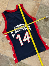 Load image into Gallery viewer, Vintage Team USA Glenn Robinson Champion Basketball Jersey, Size 40, Medium