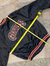 Load image into Gallery viewer, Vintage San Francisco Giants Locker Line Satin Baseball Jacket, Size Large