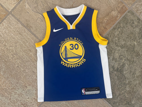 Golden State Warriors Steph Curry Nike Basketball Jersey, Size Youth Medium, 4T