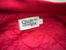 Load image into Gallery viewer, Vintage San Francisco 49ers Chalkline Satin Football Jacket, Size Large