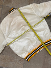 Load image into Gallery viewer, Vintage Michigan Wolverines Starter Satin College Jersey, Size Large
