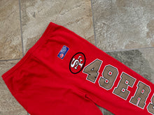 Load image into Gallery viewer, Vintage San Francisco 49ers Trench Sweatpants Football Pants, Size XL