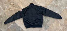 Load image into Gallery viewer, Vintage Los Angeles Raiders Starter Satin Football Jacket, Size Medium