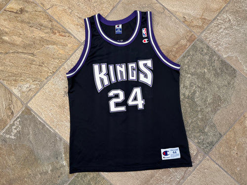 Vintage Sacramento Kings Bobby Jackson Champion Basketball Jersey, Size 44, Large