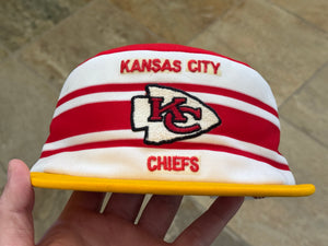 Vintage Kansas City Chiefs AJD Pill Box Snapback Football Hat
