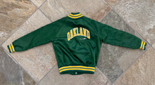 Load image into Gallery viewer, Vintage Oakland Athletics Chalkline Satin Baseball Jacket, Size Youth Small, 6-8