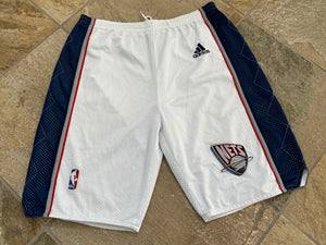 Vintage New Jersey Nets Adidas Basketball Shorts, Size XL