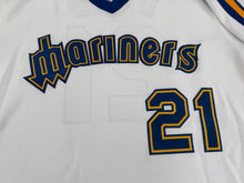 Load image into Gallery viewer, Seattle Mariners Alvin Davis Team Issued Majestic Baseball Jersey, Size 44, Large
