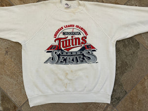 Vintage Minnesota Twins 1987 World Series Baseball Sweatshirt, Size XL