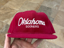 Load image into Gallery viewer, Vintage Oklahoma Sooners Sports Specialties Script Snapback College Hat