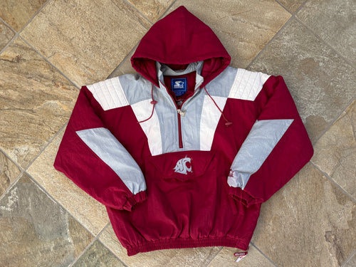 Vintage Washington State Cougars Starter Parka College Jacket, Size XL