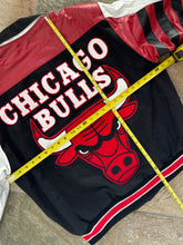 Load image into Gallery viewer, Vintage Chicago Bulls Jeff Hamilton Leather Basketball Jacket, Size Medium