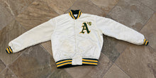 Load image into Gallery viewer, Vintage Oakland Athletics Starter Satin Baseball Jacket, Size Large