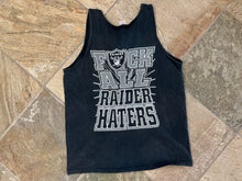 Load image into Gallery viewer, Vintage Oakland Raiders F the Hater Tank Top Football TShirt, Size Large
