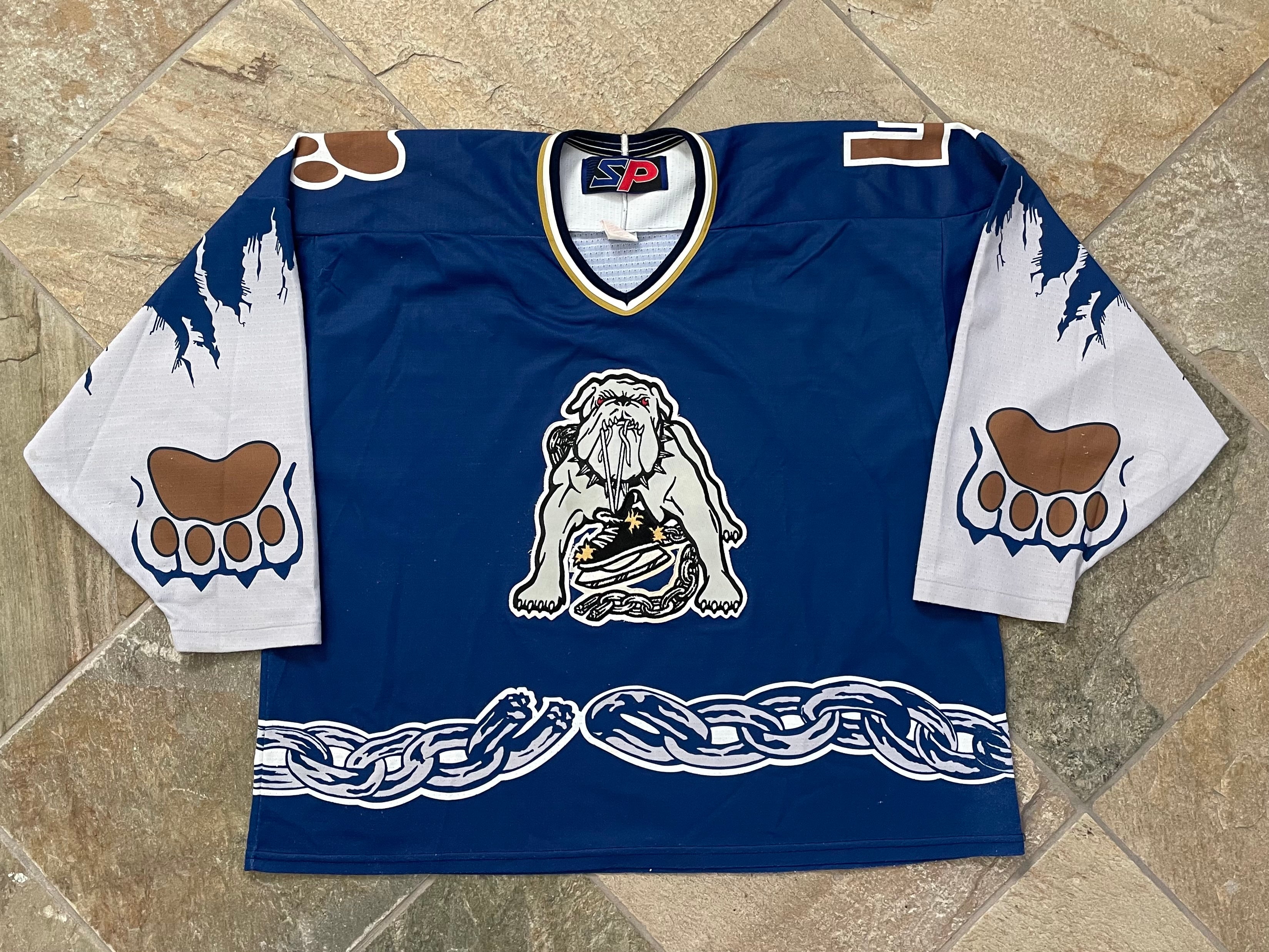 Vintage Long Beach Ice Dogs SP Hockey Jersey, Size XXL – Stuck In 