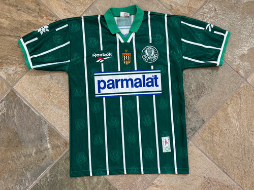 Vintage SE Palmeiras Brazil Reebok Football Soccer Jersey, Size Large