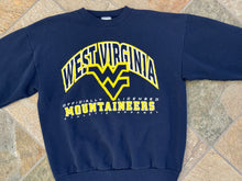 Load image into Gallery viewer, Vintage West Virginia Mountaineers College Sweatshirt, Size Large