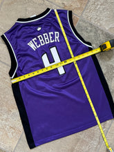 Load image into Gallery viewer, Vintage Sacramento Kings Chris Webber Reebok Basketball Jersey, Size Youth Large, 14-16
