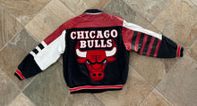 Load image into Gallery viewer, Vintage Chicago Bulls Jeff Hamilton Leather Basketball Jacket, Size Medium