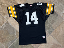 Load image into Gallery viewer, Vintage Pittsburgh Steelers Neil O'Donnell Wilson Football Jersey, Size Large