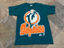 Load image into Gallery viewer, Vintage Miami Dolphins Apex One Football TShirt, Size Large