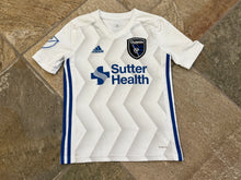 Load image into Gallery viewer, San Jose Earthquakes Adidas Soccer Jersey, Size Youth Small, 8-10