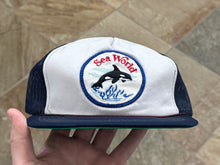 Load image into Gallery viewer, Vintage Sea World Theme Park Snapback Hat ***
