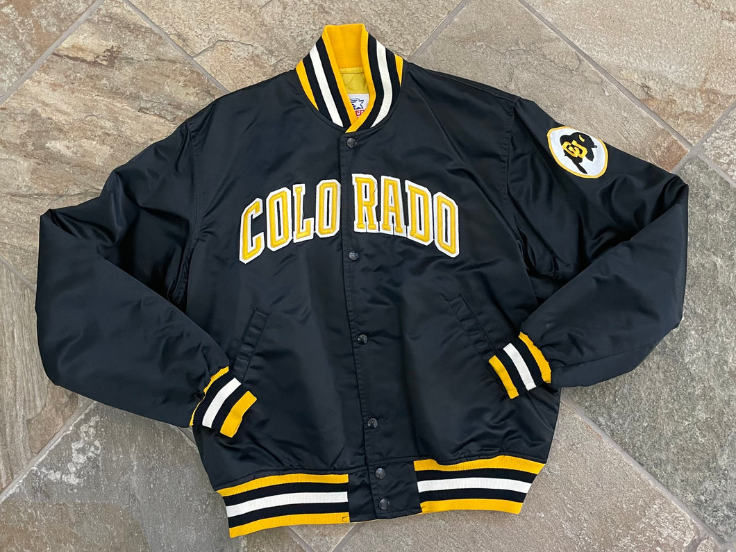 Vintage Colorado Buffaloes Starter Satin College Jacket