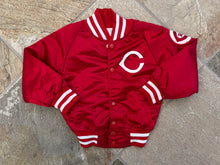 Load image into Gallery viewer, Vintage Cincinnati Reds Pyramid Satin Baseball Jacket, Size Youth Small, 2T-4T