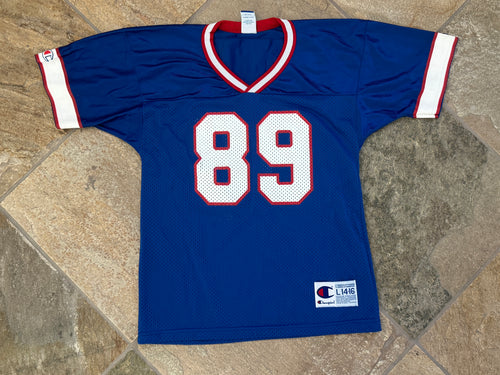 Vintage Buffalo Bills Steve Tasker Champion Football Jersey, Size Youth Large, 14-16