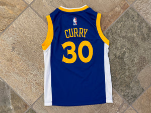 Golden State Warriors Steph Curry Adidas Basketball Jersey, Size Youth Small, 6-8