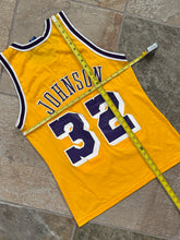 Load image into Gallery viewer, Vintage Los Angeles Lakers Magic Johnson Champion Basketball Jersey, Size 40, Medium