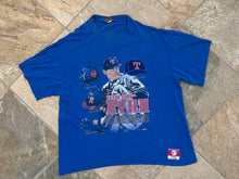 Load image into Gallery viewer, Vintage Texas Rangers Nolan Ryan Nutmeg Baseball TShirt, Size XL