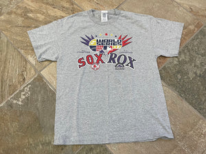 Boston Red Sox Colorado Rockies 2007 World Series Baseball TShirt, Size Large