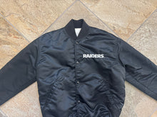 Load image into Gallery viewer, Vintage Los Angeles Raiders Starter Satin Football Jacket, Size Medium